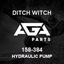 158-384 Ditch Witch HYDRAULIC PUMP | AGA Parts