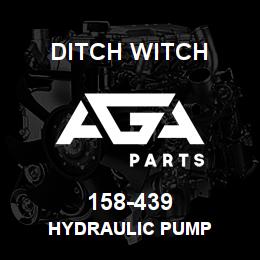 158-439 Ditch Witch HYDRAULIC PUMP | AGA Parts