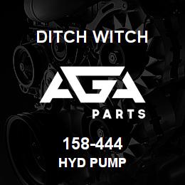 158-444 Ditch Witch HYD PUMP | AGA Parts