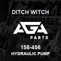 158-456 Ditch Witch HYDRAULIC PUMP | AGA Parts
