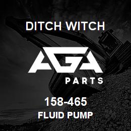 158-465 Ditch Witch FLUID PUMP | AGA Parts