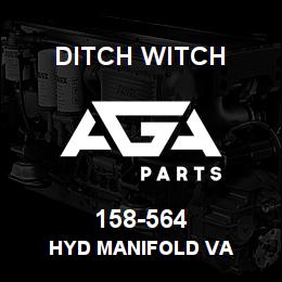 158-564 Ditch Witch HYD MANIFOLD VA | AGA Parts