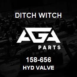 158-656 Ditch Witch HYD VALVE | AGA Parts