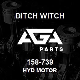 158-739 Ditch Witch HYD MOTOR | AGA Parts