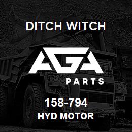 158-794 Ditch Witch HYD MOTOR | AGA Parts
