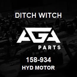158-934 Ditch Witch HYD MOTOR | AGA Parts