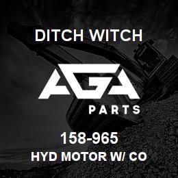 158-965 Ditch Witch HYD MOTOR W/ CO | AGA Parts