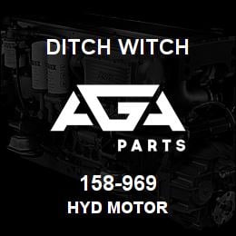 158-969 Ditch Witch HYD MOTOR | AGA Parts