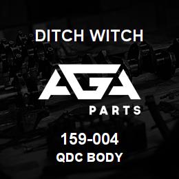 159-004 Ditch Witch QDC BODY | AGA Parts