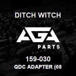159-030 Ditch Witch QDC ADAPTER (08 | AGA Parts