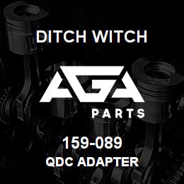 159-089 Ditch Witch QDC ADAPTER | AGA Parts