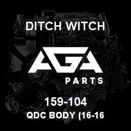 159-104 Ditch Witch QDC BODY (16-16 | AGA Parts