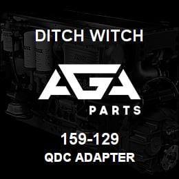 159-129 Ditch Witch QDC ADAPTER | AGA Parts
