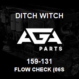 159-131 Ditch Witch FLOW CHECK (06S | AGA Parts