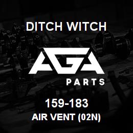 159-183 Ditch Witch AIR VENT (02N) | AGA Parts