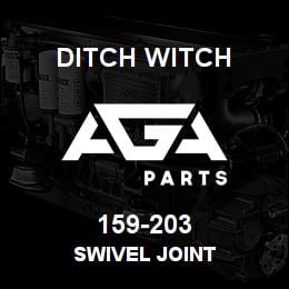 159-203 Ditch Witch SWIVEL JOINT | AGA Parts