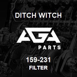 159-231 Ditch Witch FILTER | AGA Parts