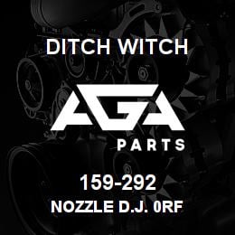 159-292 Ditch Witch NOZZLE D.J. 0RF | AGA Parts