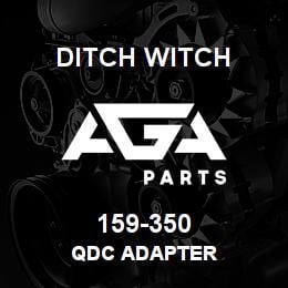 159-350 Ditch Witch QDC ADAPTER | AGA Parts