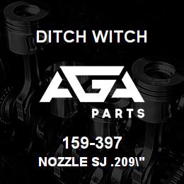 159-397 Ditch Witch NOZZLE SJ .209" | AGA Parts