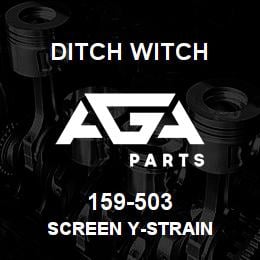 159-503 Ditch Witch SCREEN Y-STRAIN | AGA Parts
