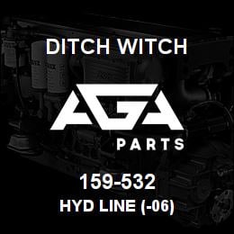 159-532 Ditch Witch HYD LINE (-06) | AGA Parts