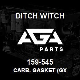 159-545 Ditch Witch CARB. GASKET (GX | AGA Parts