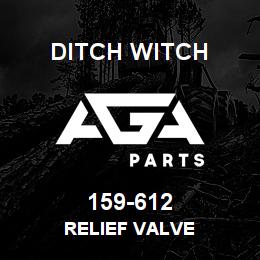 159-612 Ditch Witch RELIEF VALVE | AGA Parts