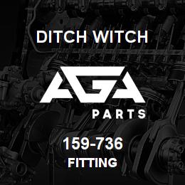 159-736 Ditch Witch FITTING | AGA Parts