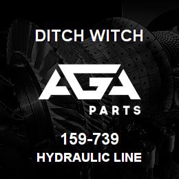 159-739 Ditch Witch HYDRAULIC LINE | AGA Parts