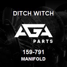 159-791 Ditch Witch MANIFOLD | AGA Parts