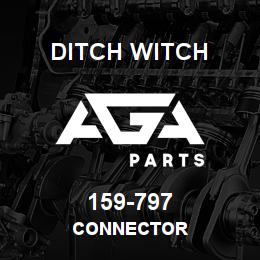 159-797 Ditch Witch CONNECTOR | AGA Parts