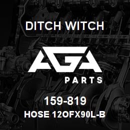 159-819 Ditch Witch HOSE 12OFX90L-B | AGA Parts