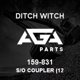 159-831 Ditch Witch S/O COUPLER (12 | AGA Parts