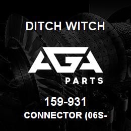 159-931 Ditch Witch CONNECTOR (06S- | AGA Parts