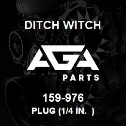 159-976 Ditch Witch PLUG (1/4 IN. ) | AGA Parts