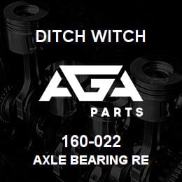 160-022 Ditch Witch AXLE BEARING RE | AGA Parts