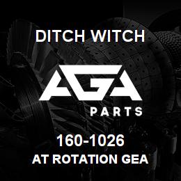 160-1026 Ditch Witch AT ROTATION GEA | AGA Parts