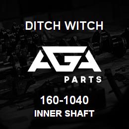 160-1040 Ditch Witch INNER SHAFT | AGA Parts