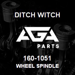 160-1051 Ditch Witch WHEEL SPINDLE | AGA Parts