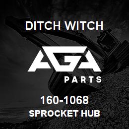 160-1068 Ditch Witch SPROCKET HUB | AGA Parts