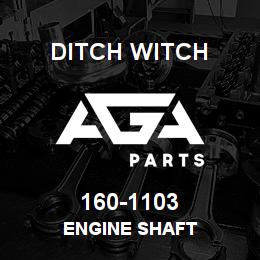 160-1103 Ditch Witch ENGINE SHAFT | AGA Parts
