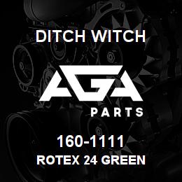 160-1111 Ditch Witch ROTEX 24 GREEN | AGA Parts