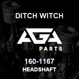 160-1167 Ditch Witch HEADSHAFT | AGA Parts