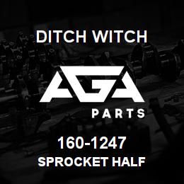 160-1247 Ditch Witch SPROCKET HALF | AGA Parts
