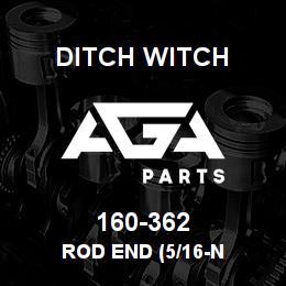160-362 Ditch Witch ROD END (5/16-N | AGA Parts