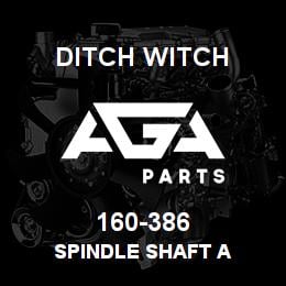 160-386 Ditch Witch SPINDLE SHAFT A | AGA Parts
