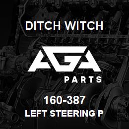 160-387 Ditch Witch LEFT STEERING P | AGA Parts