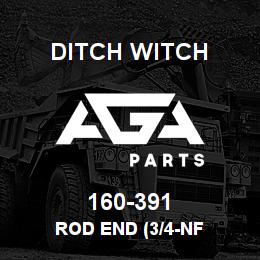 160-391 Ditch Witch ROD END (3/4-NF | AGA Parts