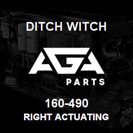160-490 Ditch Witch RIGHT ACTUATING | AGA Parts